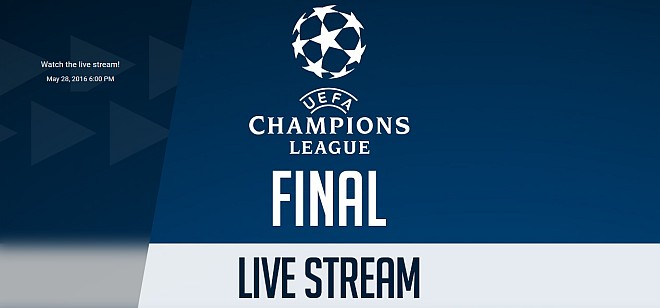 Watch Champions League and Europa League Finals free on YouTube