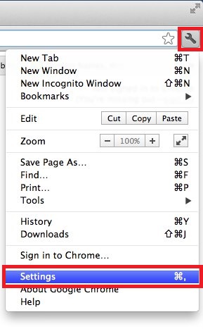 proxy settings for google chrome for mac